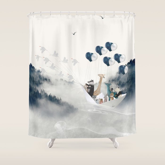 a magical journey Shower Curtain Gallery Image 1
