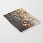 Eucalyptus Tree Peeling Bark Abstract Notebook Gallery Image 3