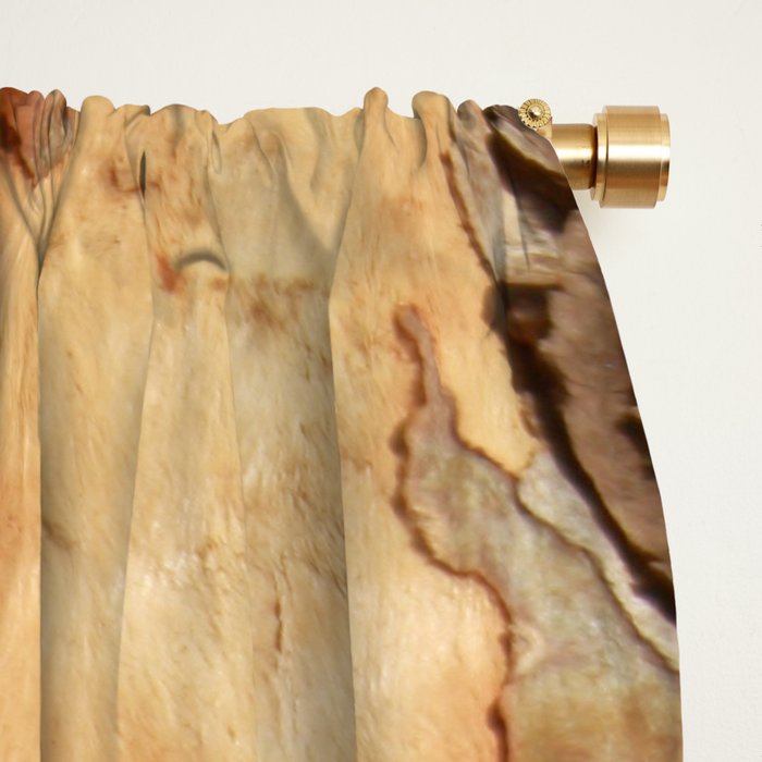 Eucalyptus Tree Peeling Bark Abstract Window Curtain Gallery Image 2