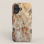 Eucalyptus Tree Peeling Bark Abstract iPhone Case Gallery Image 1