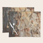 Eucalyptus Tree Peeling Bark Abstract Placemat Gallery Image 1