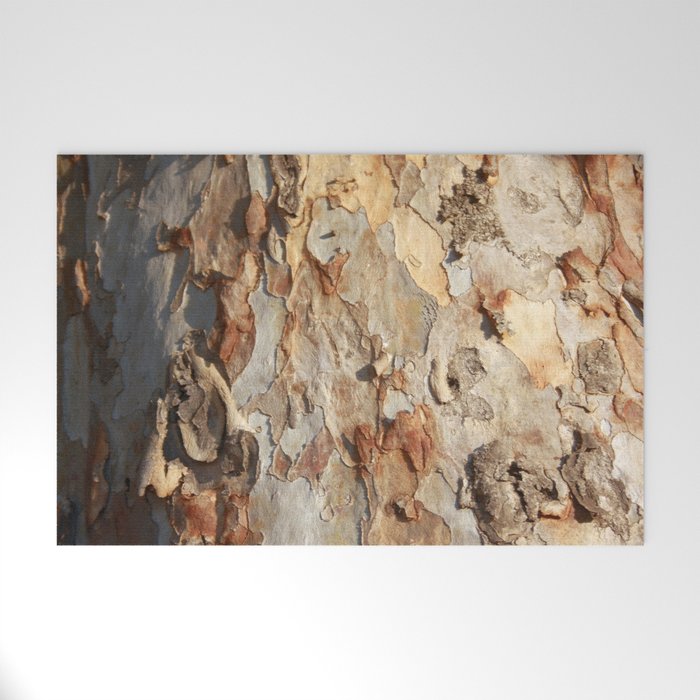 Eucalyptus Tree Peeling Bark Abstract Welcome Mat Gallery Image 1