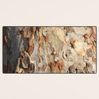 Eucalyptus Tree Peeling Bark Abstract Desk Mat Gallery Image 3