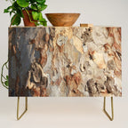Eucalyptus Tree Peeling Bark Abstract Credenza Gallery Image 1