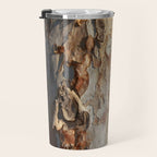 Eucalyptus Tree Peeling Bark Abstract Travel Mug Gallery Image 3