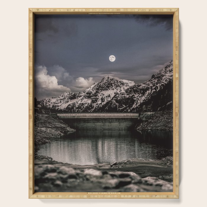 Alpine Night Sky Serving Tray Gallery Image 1