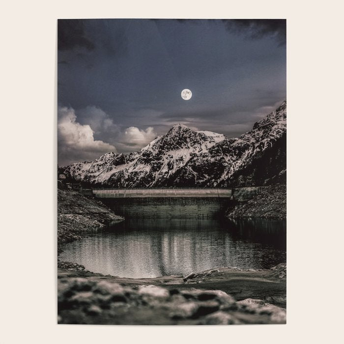 Alpine Night Sky Poster Gallery Image 1