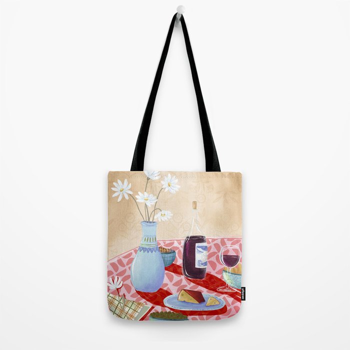 Dinner Still Life Tote Bag Gallery Image 2