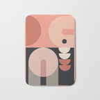 Abstract Geometric Shapes 209 Bath Mat Gallery Image 1