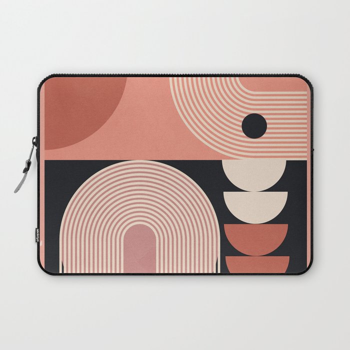 Abstract Geometric Shapes 209 Laptop Sleeve Gallery Image 1