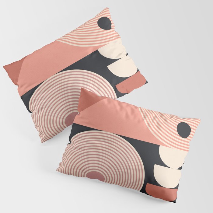 Abstract Geometric Shapes 209 Pillow Sham Gallery Image 1