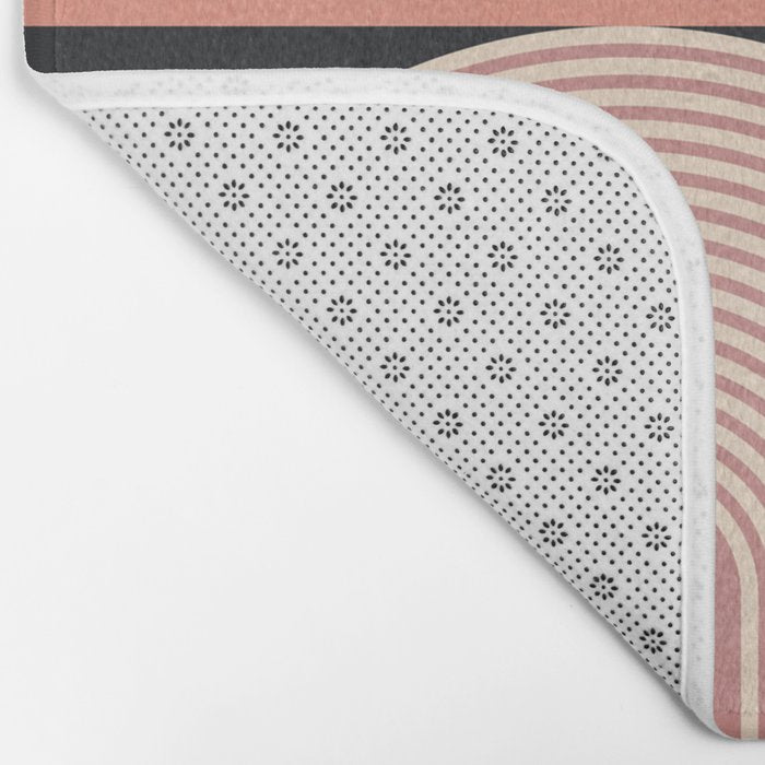 Abstract Geometric Shapes 209 Bath Mat Gallery Image 2