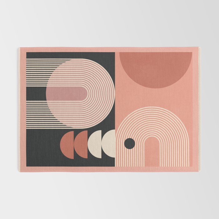 Abstract Geometric Shapes 209 Rug Gallery Image 2