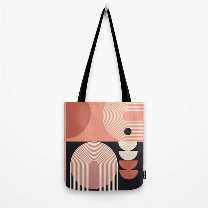 Abstract Geometric Shapes 209 Tote Bag Gallery Image 2