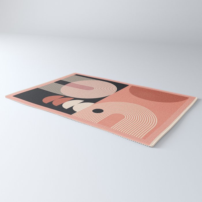 Abstract Geometric Shapes 209 Rug Gallery Image 3