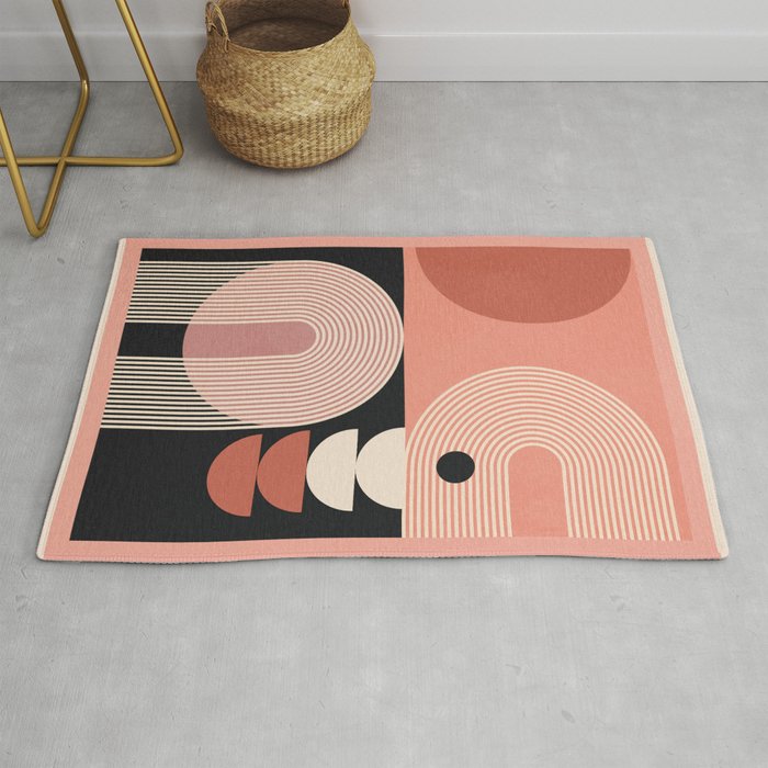 Abstract Geometric Shapes 209 Rug Gallery Image 1
