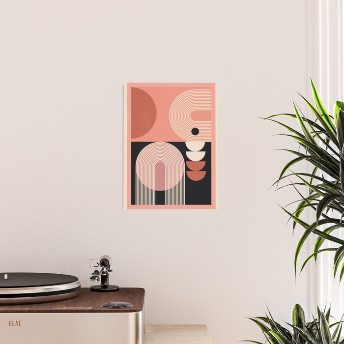 Abstract Geometric Shapes 209 Poster Gallery Image 2