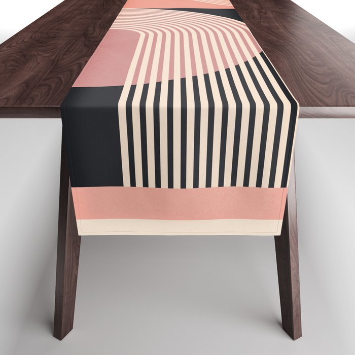 Abstract Geometric Shapes 209 Table Runner Gallery Image 1