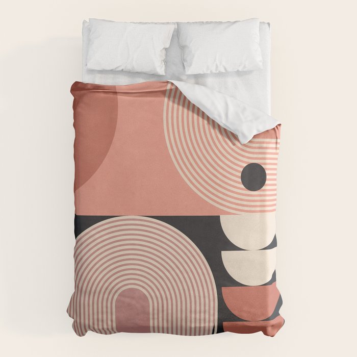 Abstract Geometric Shapes 209 Duvet Cover Gallery Image 6