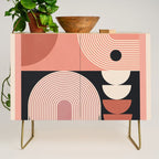 Abstract Geometric Shapes 209 Credenza Gallery Image 1
