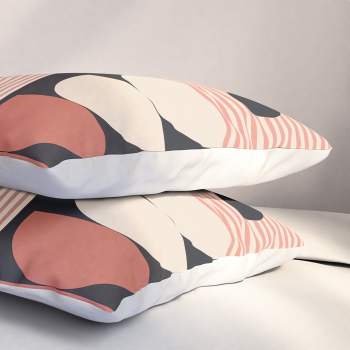 Abstract Geometric Shapes 209 Pillow Sham Gallery Image 3