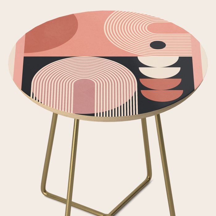 Abstract Geometric Shapes 209 Side Table Gallery Image 2