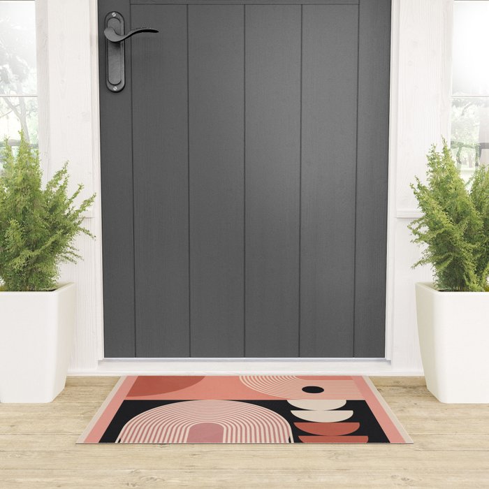 Abstract Geometric Shapes 209 Welcome Mat Gallery Image 3