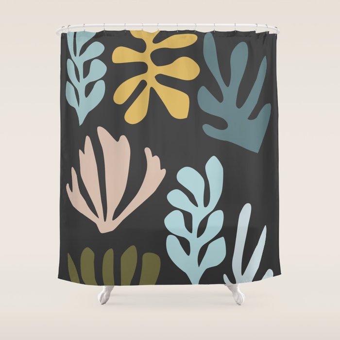 Seagrass - dusk Shower Curtain Gallery Image 1