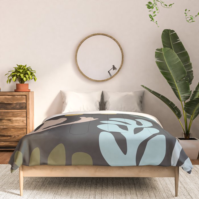 Seagrass - dusk Comforter Gallery Image 3