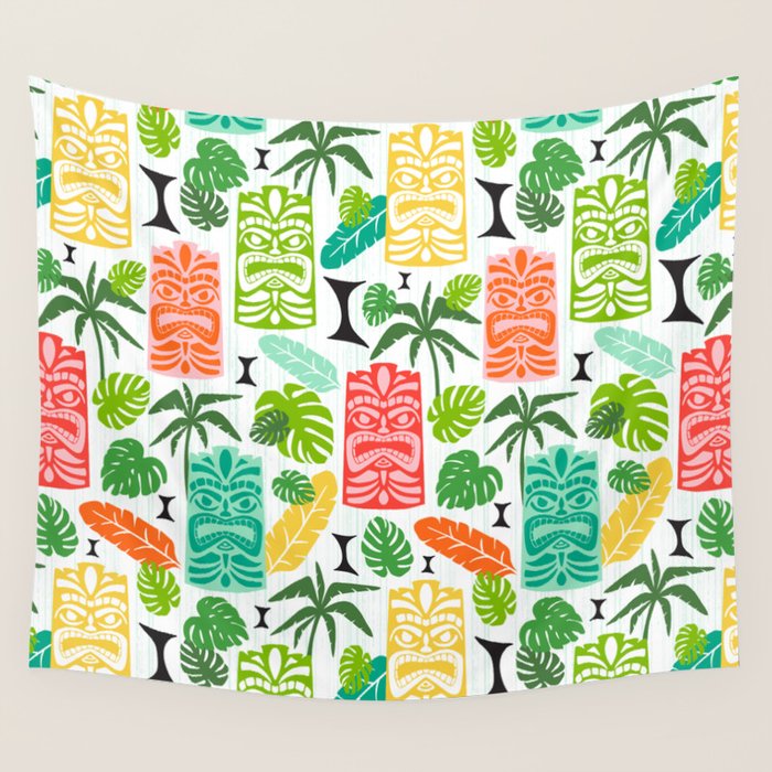 Tiki Time Multi Wall Tapestry Gallery Image 1