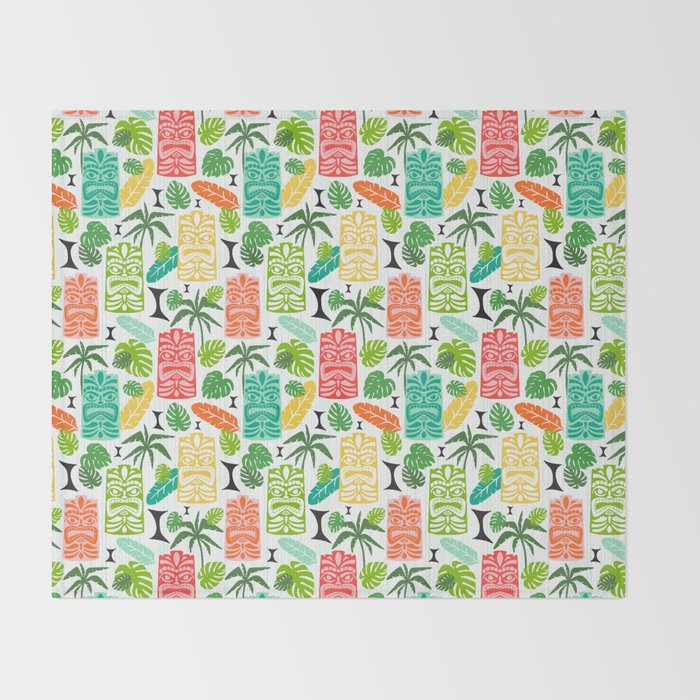 Tiki Time Multi Throw Blanket Gallery Image 2