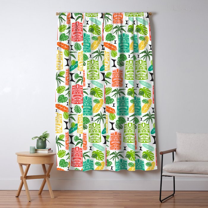 Tiki Time Multi Window Curtain Gallery Image 5