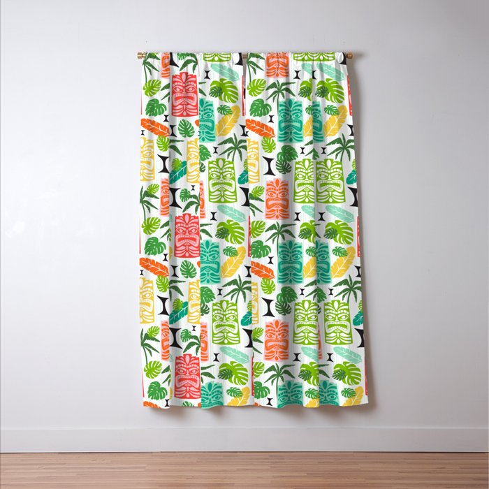 Tiki Time Multi Window Curtain Gallery Image 3
