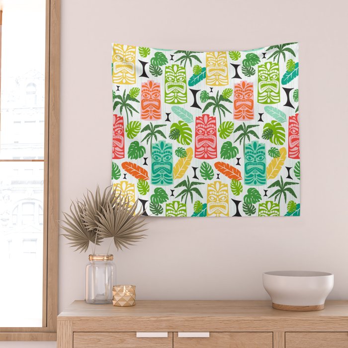 Tiki Time Multi Wall Tapestry Gallery Image 2