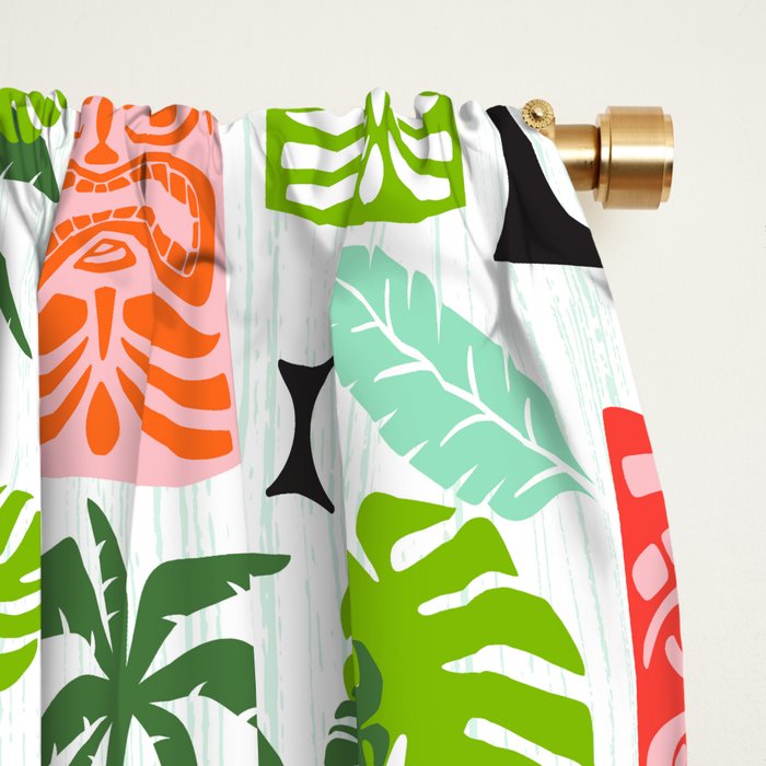 Tiki Time Multi Window Curtain Gallery Image 2