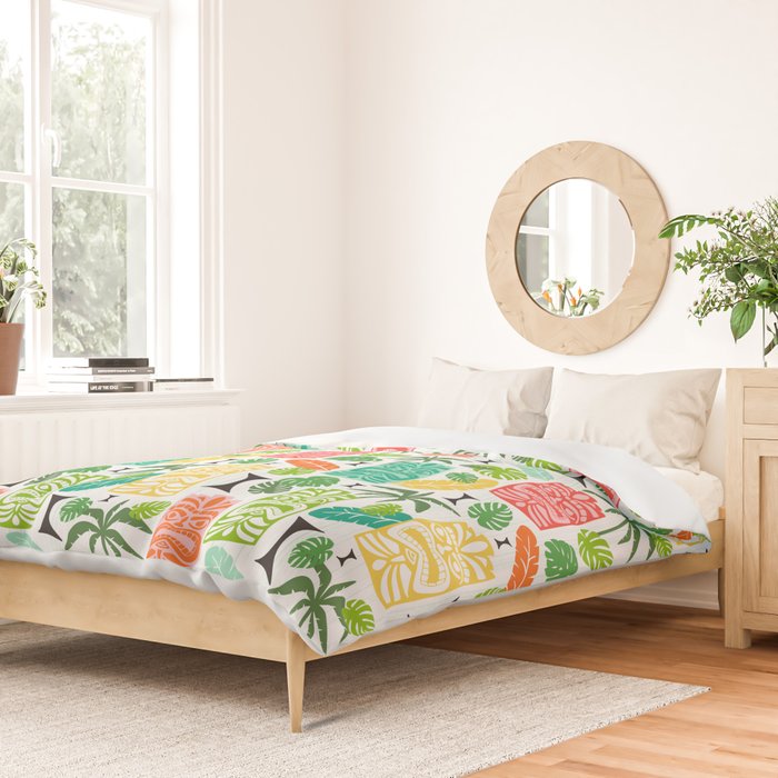 Tiki Time Multi Duvet Cover Gallery Image 2