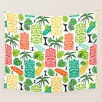 Tiki Time Multi Wall Tapestry Gallery Image 4
