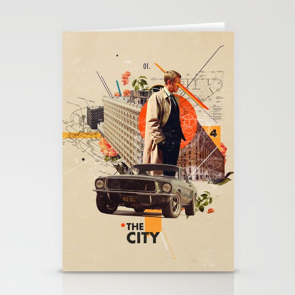 The City 1968 Stationery Card Gallery Image 2