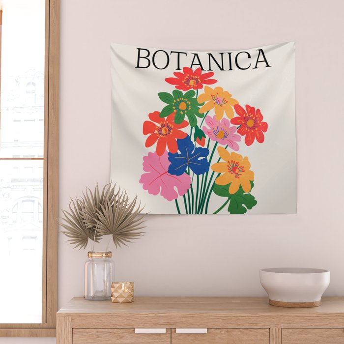 Botanica: Matisse Edition Wall Tapestry Gallery Image 2