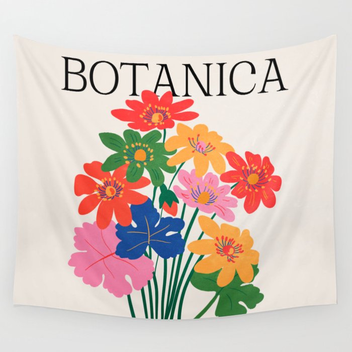 Botanica: Matisse Edition Wall Tapestry Gallery Image 4