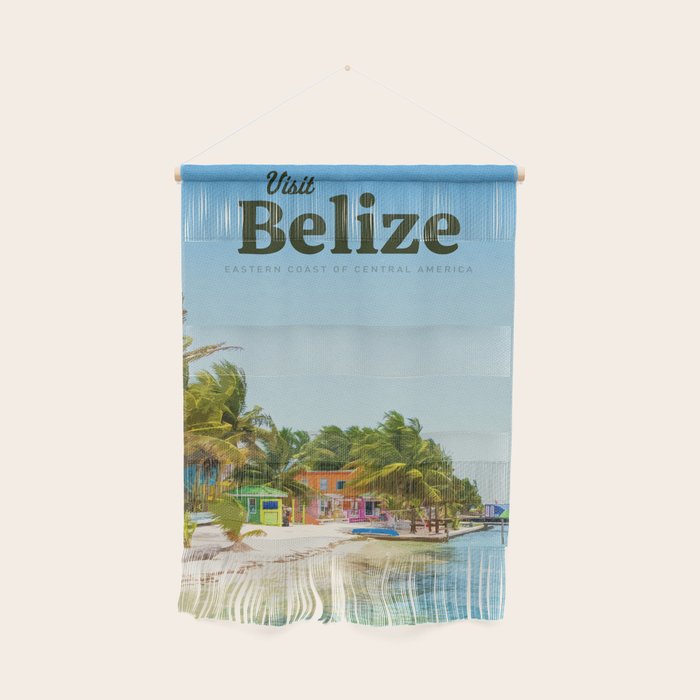 Visit Belize  Wall Hanging Gallery Image 1