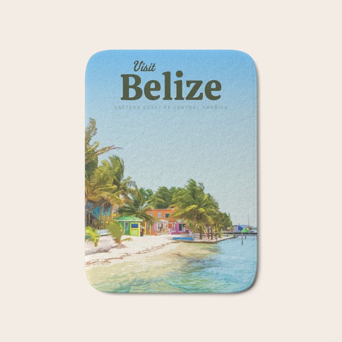 Visit Belize  Bath Mat Gallery Image 1
