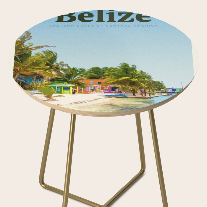 Visit Belize  Side Table Gallery Image 2