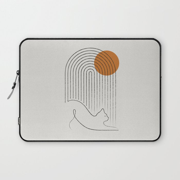 Cat Landscape 152 Laptop Sleeve Gallery Image 1