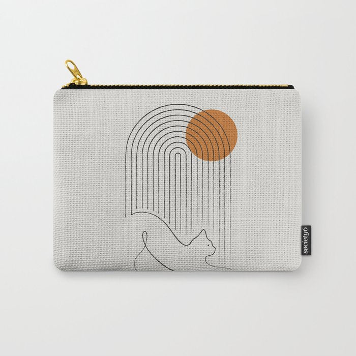 Cat Landscape 152 Carry All Pouch Gallery Image 1