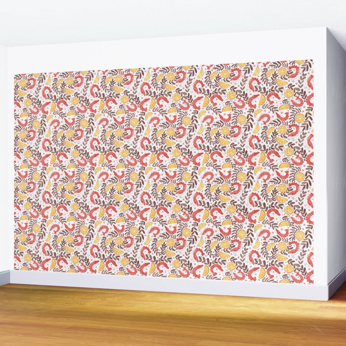 Citrus Shrimp Delight Wall Mural Gallery Image 2