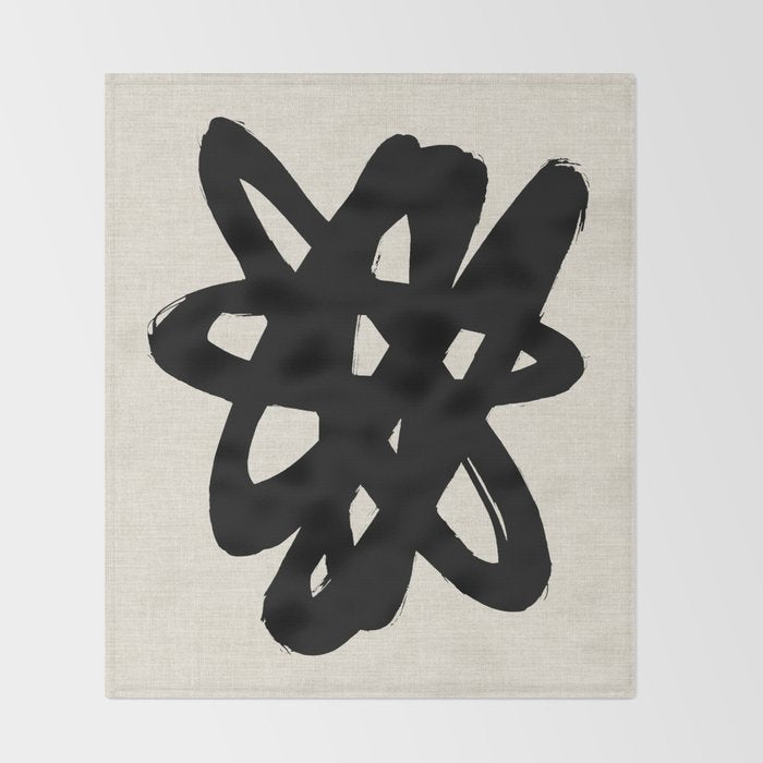 Radioactive Ink Throw Blanket Gallery Image 2