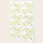 Large white flowers on white background Wallpaper Gallery Image 2