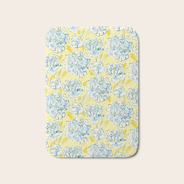 Block Island Blossoms  Bath Mat Gallery Image 1