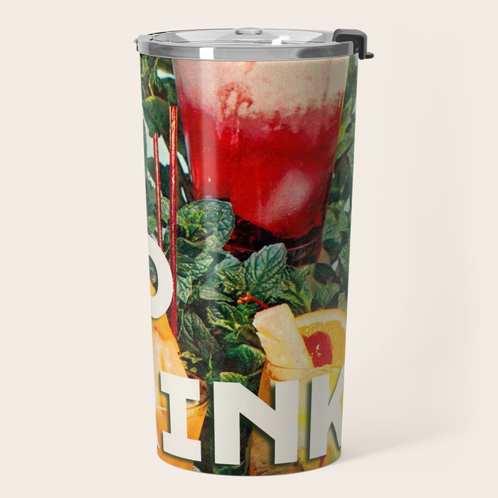 I need a drink (Cocktail time!) Travel Mug Gallery Image 2
